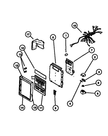 Control panel assy