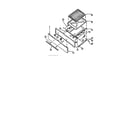 Amana SBP26AA lower broiler components diagram