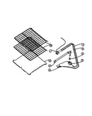 Lower oven components