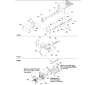 Amana SRD528VE-P1320402WE ice bucket auger & ice maker parts diagram