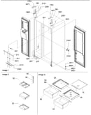 Lights, hinges & shelving