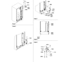 Amana SRDE522VE-P1320304WE cabinet back diagram