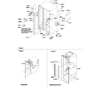 Amana SRDE522VE-P1320304WE cabinet parts diagram