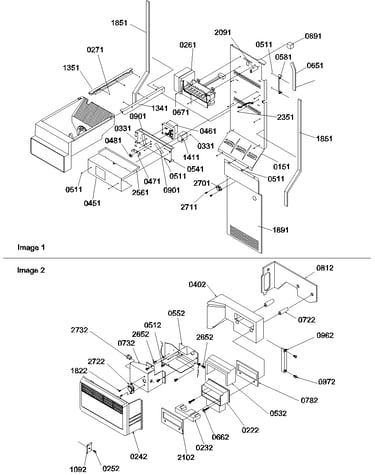Ice maker/control assy