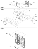 Façade dispenser cover & elec. brkt assy