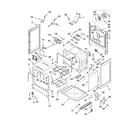 Whirlpool GERC4110PB0 chassis parts diagram