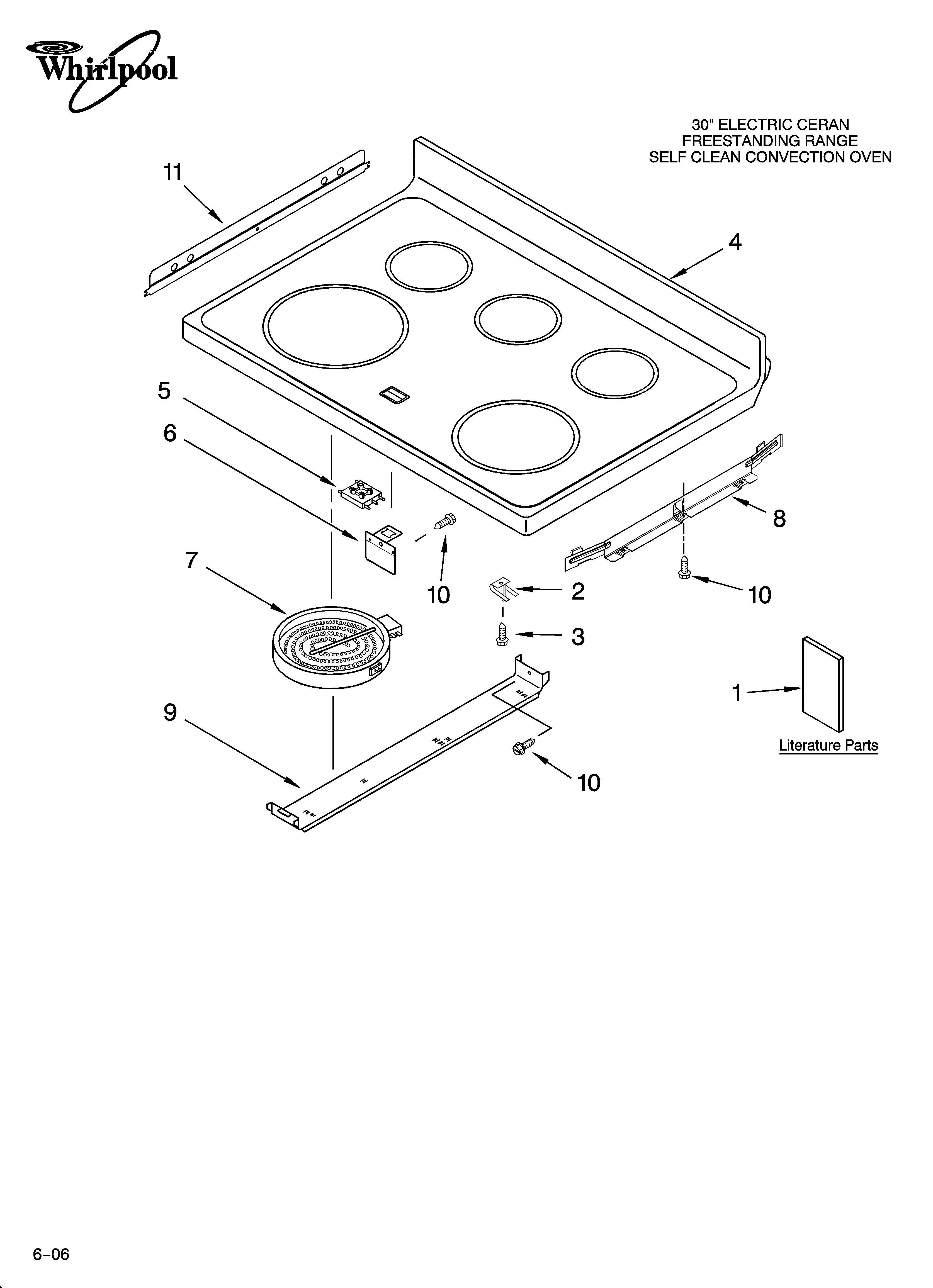 COOKTOP PARTS