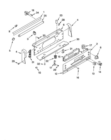 Control panel parts