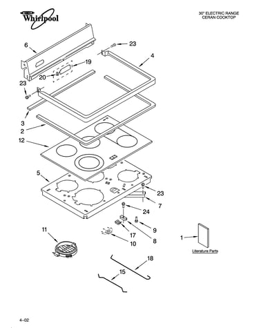 Cooktop parts