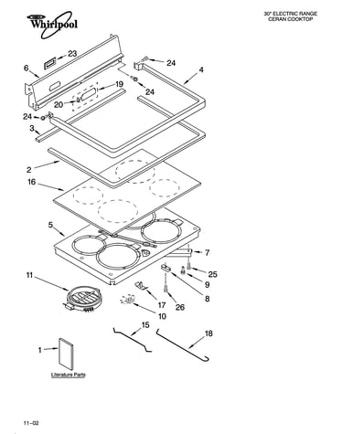 Cooktop parts