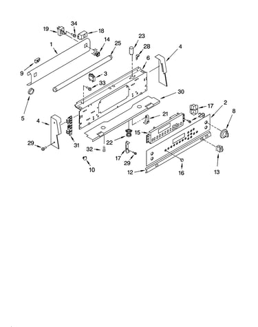 Control panel parts
