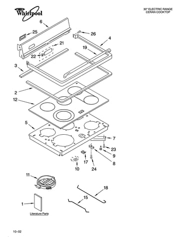 Cooktop parts