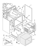 Oven chassis parts