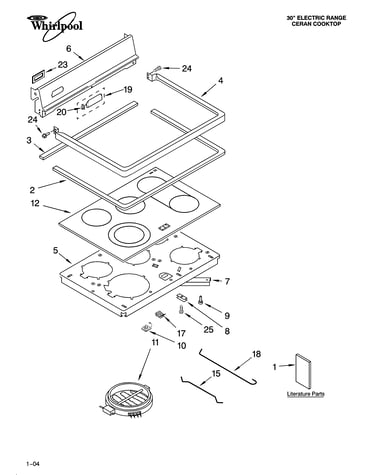 Cooktop parts
