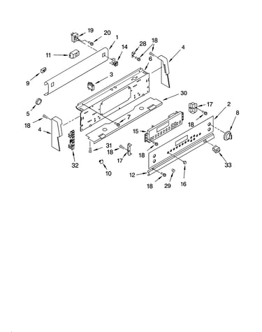 Control panel parts