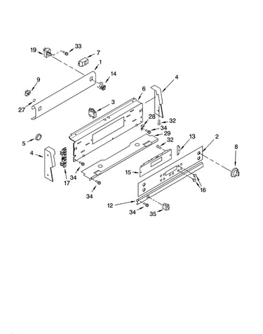 Control panel parts