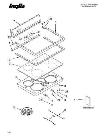 Cooktop parts