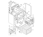 Inglis IJP85801 oven chassis parts diagram