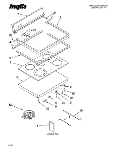Cooktop parts