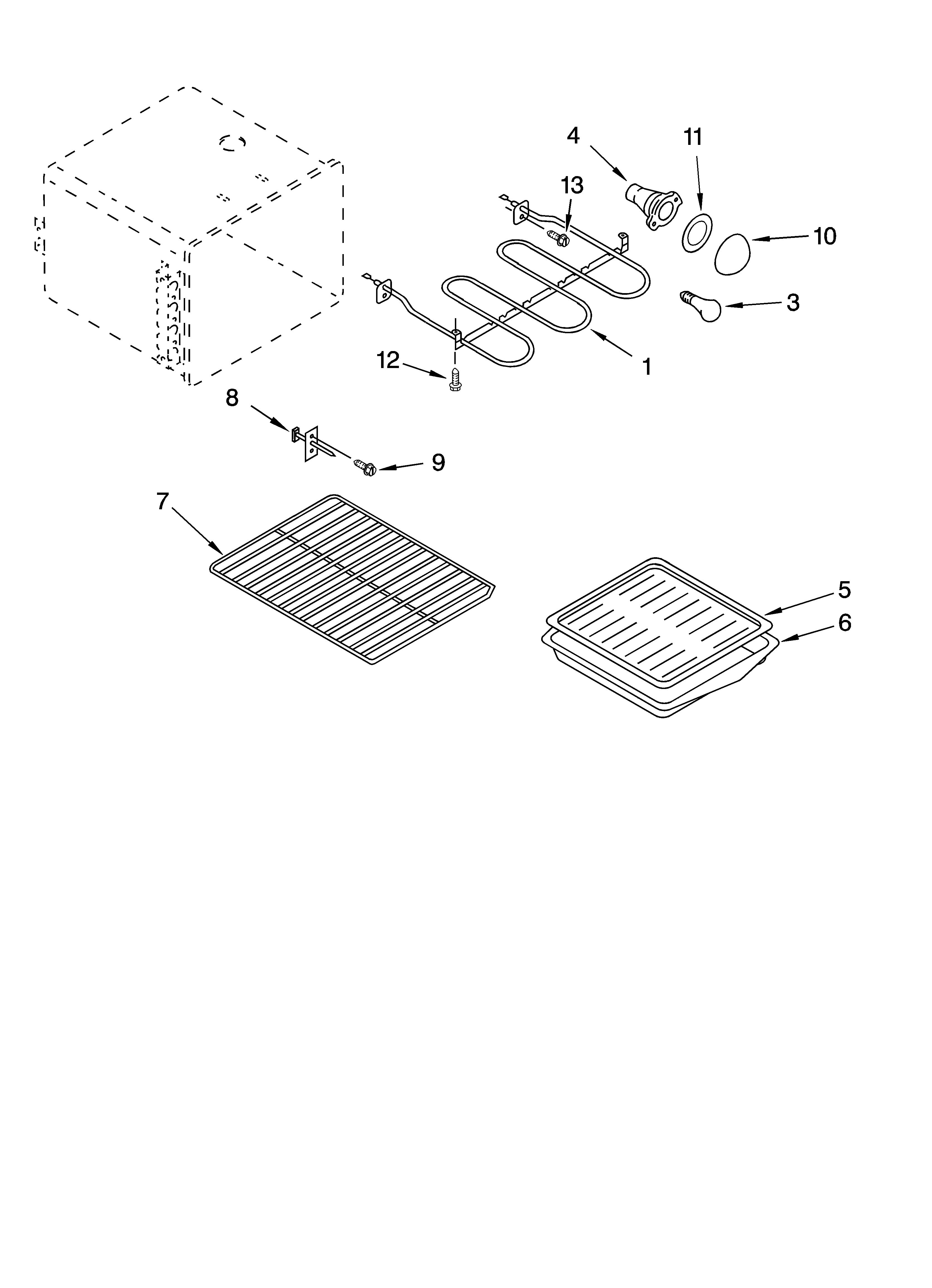 OVEN PARTS