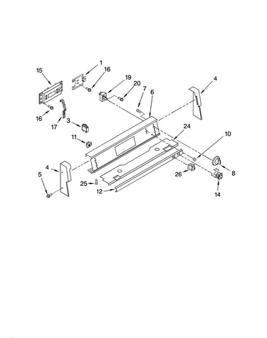 Control panel parts