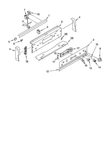 Control panel parts