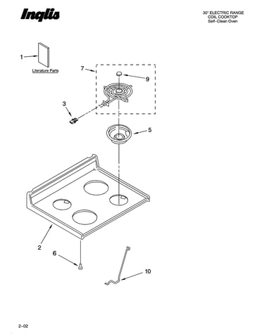 Cooktop parts