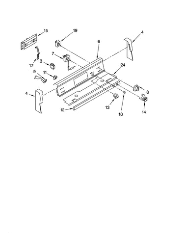 Control panel parts