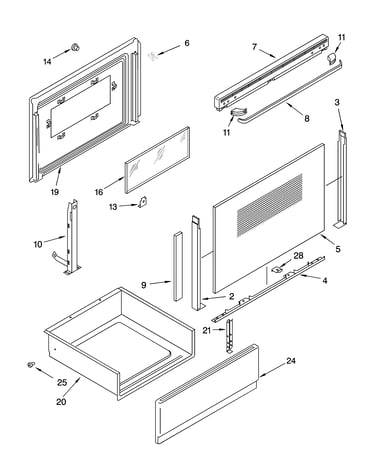Door and drawer parts