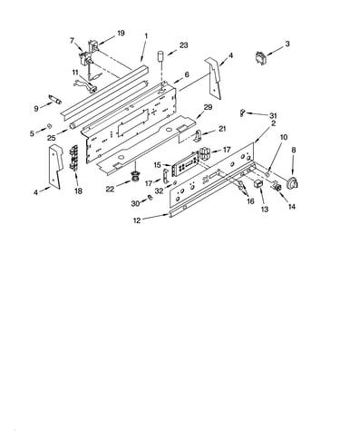 Control panel parts