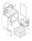 Oven chassis parts