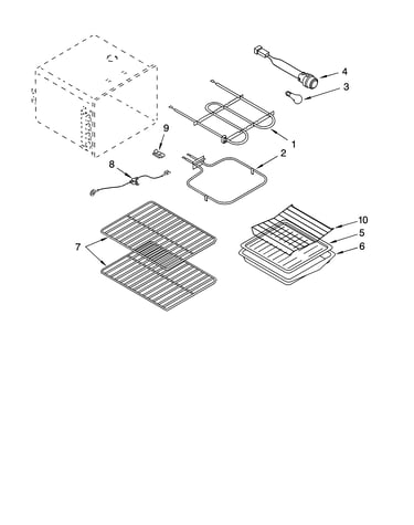 Oven parts, miscellaneous parts