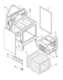 Oven chassis parts