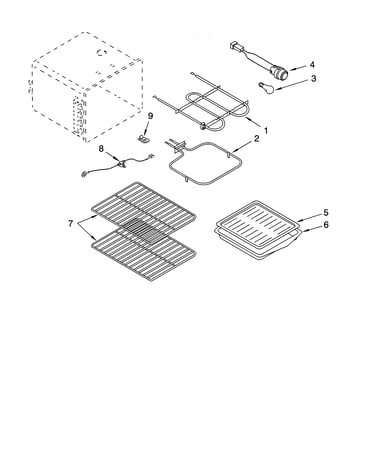 Oven parts, miscellaneous parts