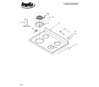 Inglis IME33300 cooktop parts diagram