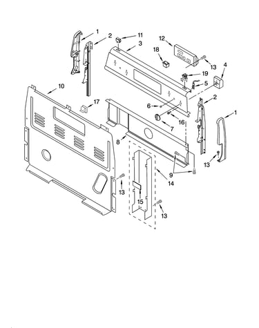 Control panel parts