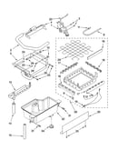 Evaporator, ice cutter grid and water parts