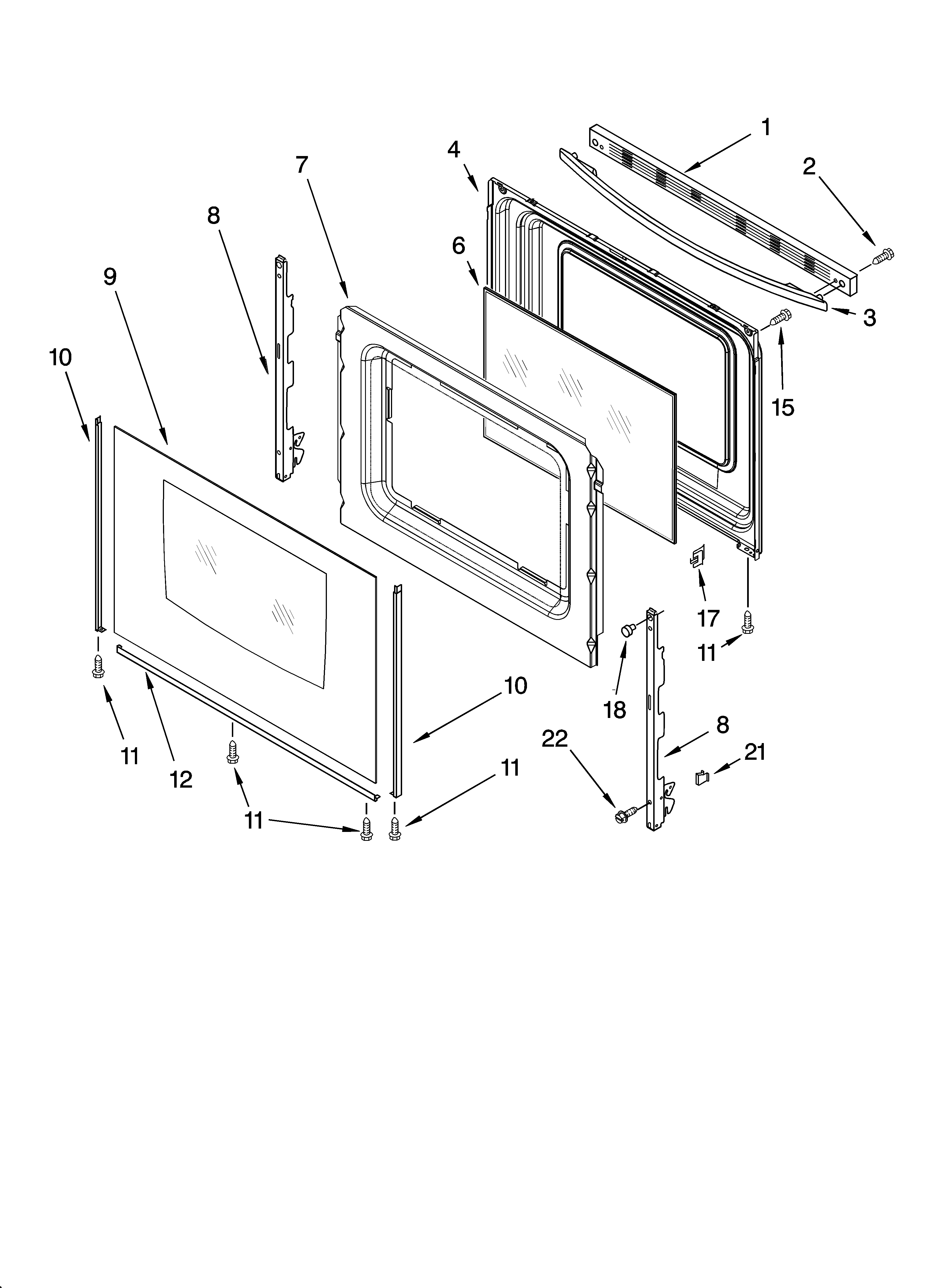 DOOR PARTS, MISCELLANEOUS PARTS