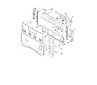 Whirlpool WERP3000PQ0 control panel parts diagram