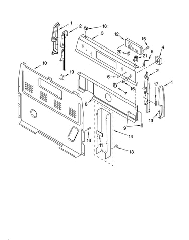 Control panel parts