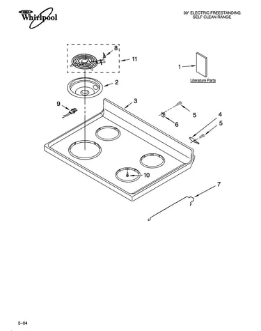 Cooktop parts