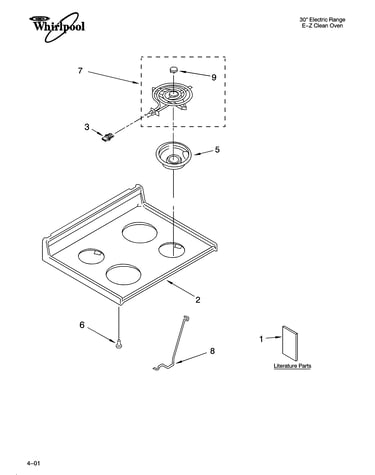 Cooktop parts