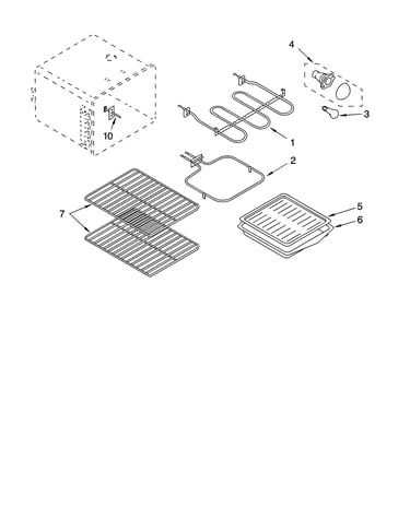 Oven parts, miscellaneous parts