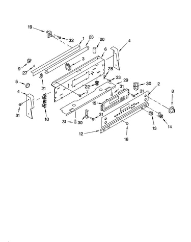 Control panel parts