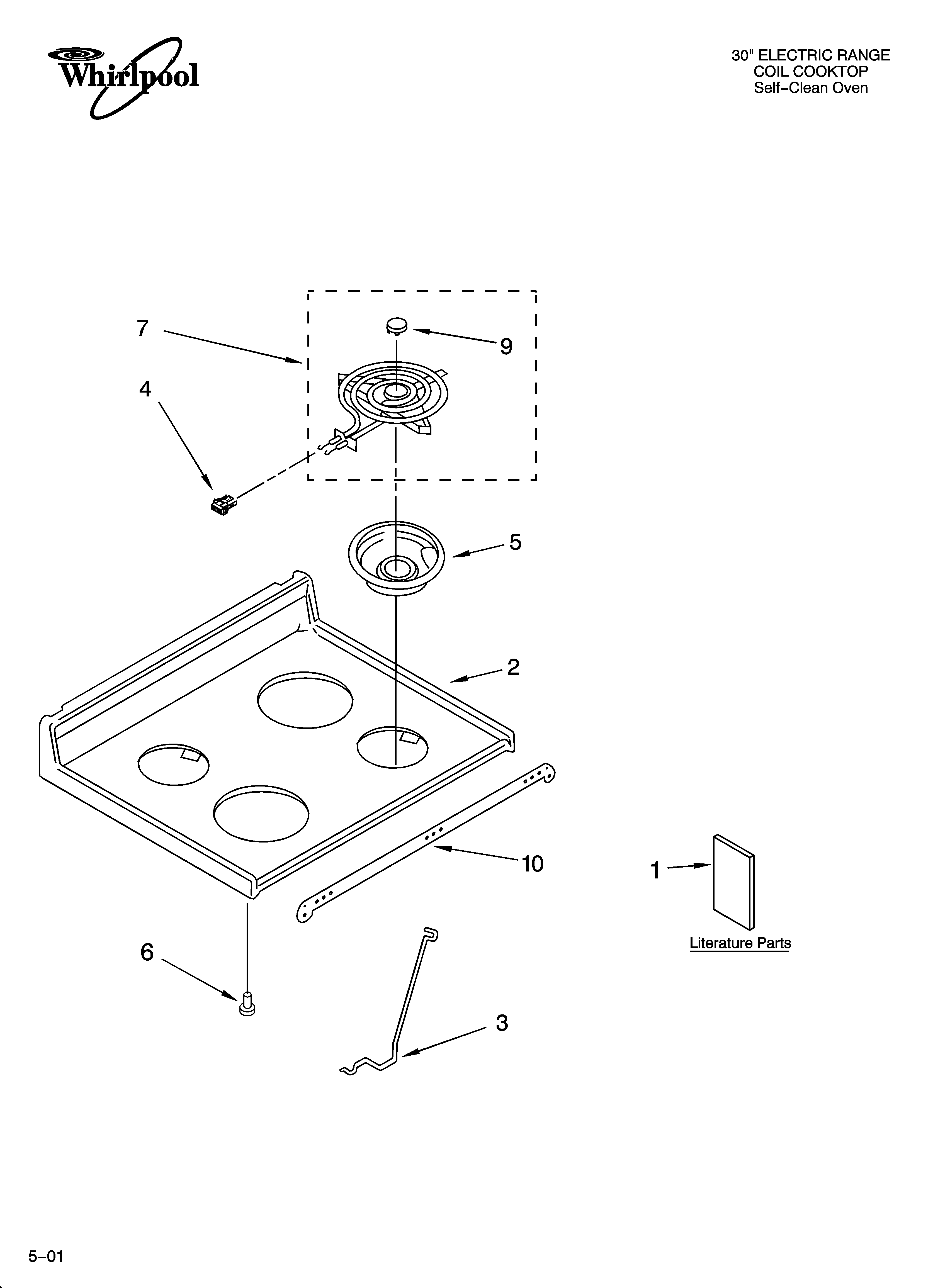 Cooktop parts