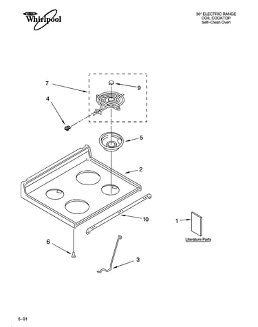 Cooktop parts