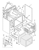 Oven chassis parts