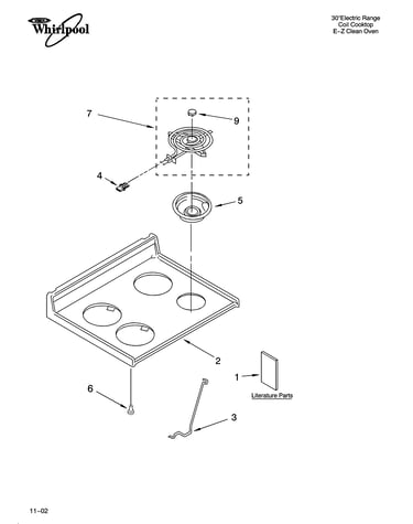 Cooktop parts