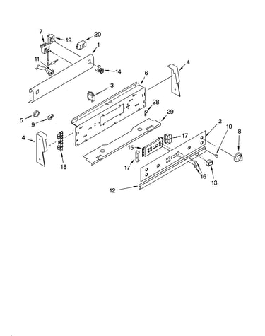 Control panel parts