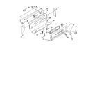 Whirlpool WLE34300 control panel parts diagram